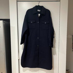 P.A.R.O.S.H. fringe coat 100% wool